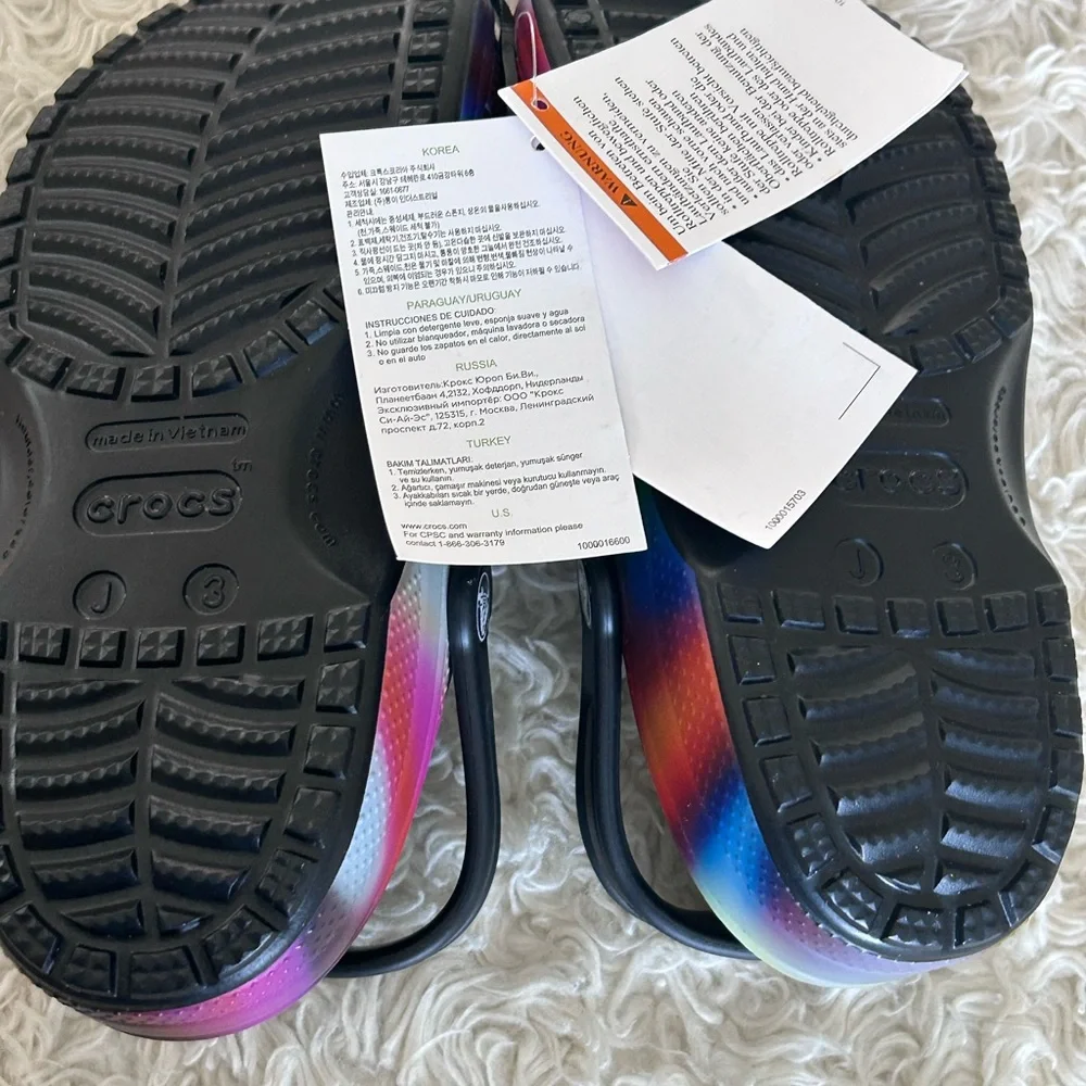 CROCS Kids Water Shoes - Vibrant Multicolor